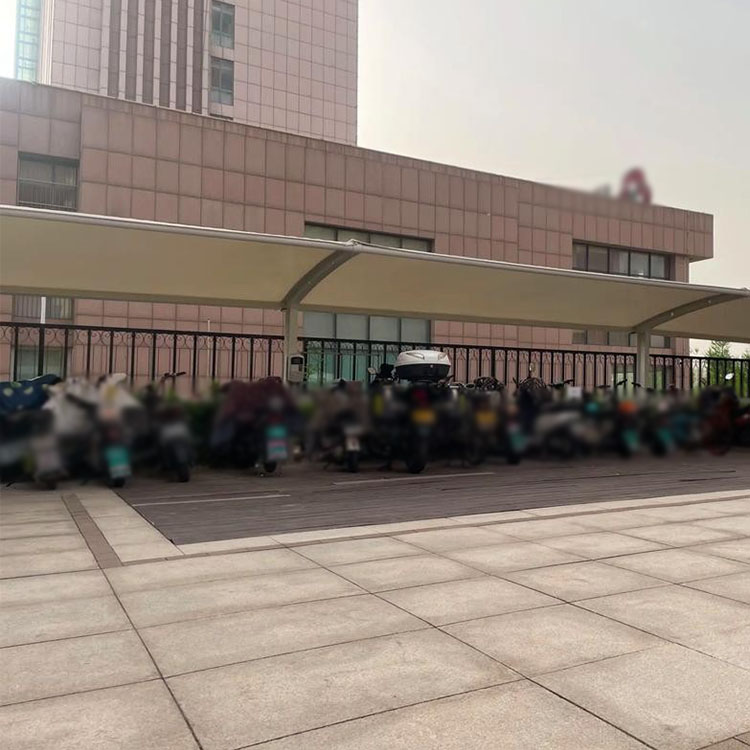 秦安县膜结构电动车棚