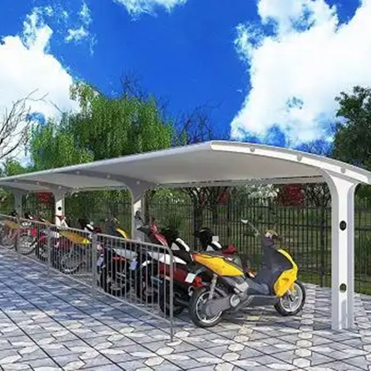 秦安县膜结构电动车棚